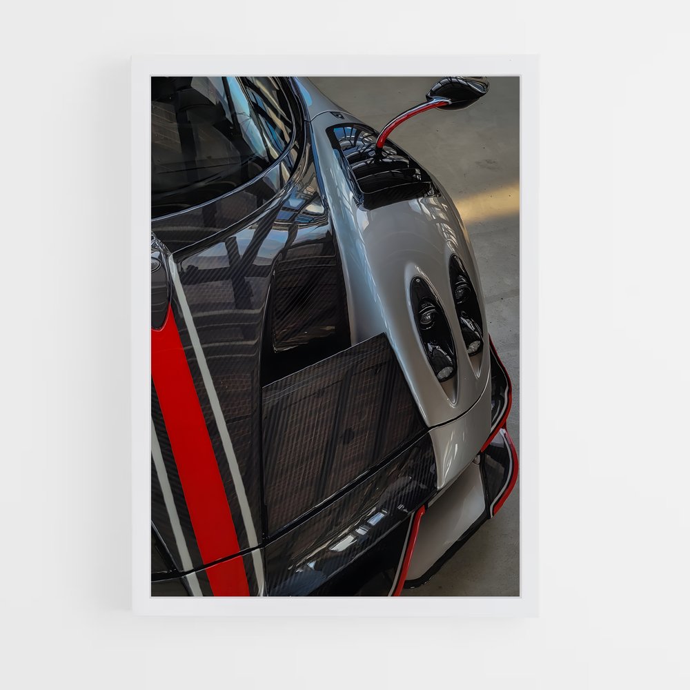 Poster Huayra GTR Dream – affiche Pagani (vue 3)